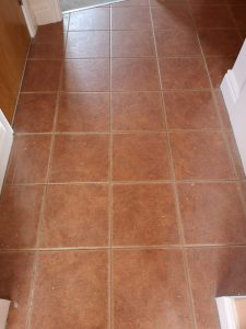 Red Tile Before